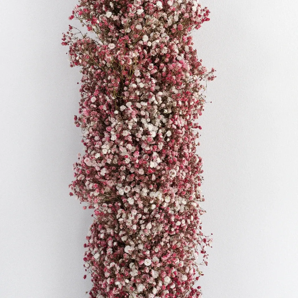 Pink Baby's Breath Garland