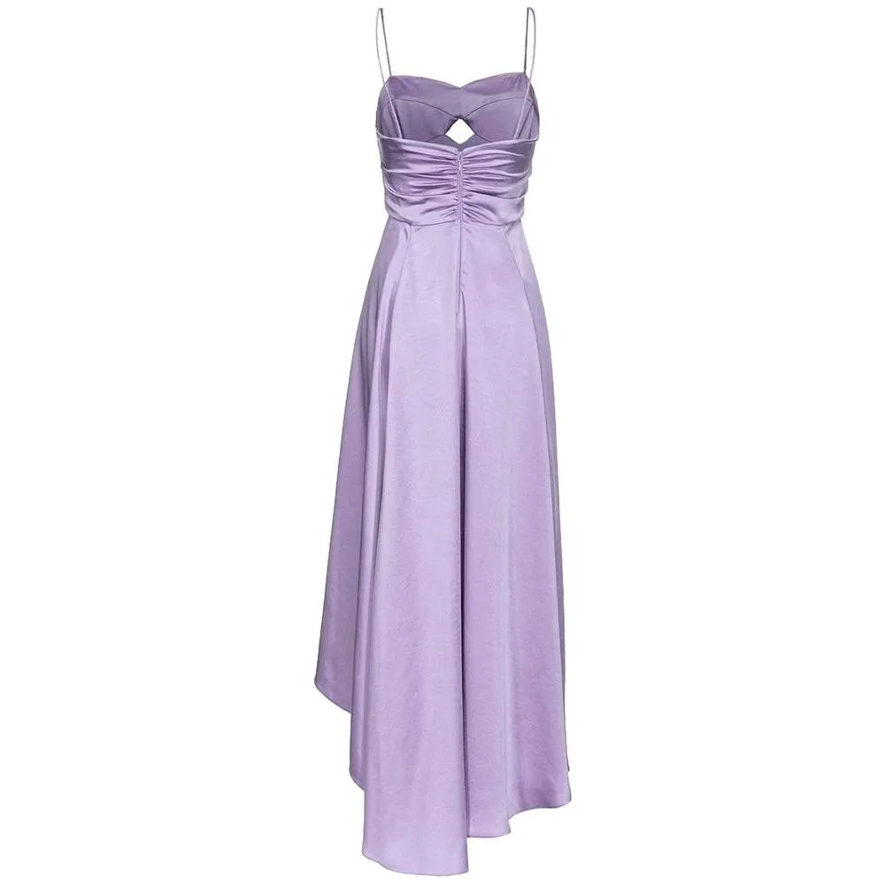 PINKO Purple Polyester Dress