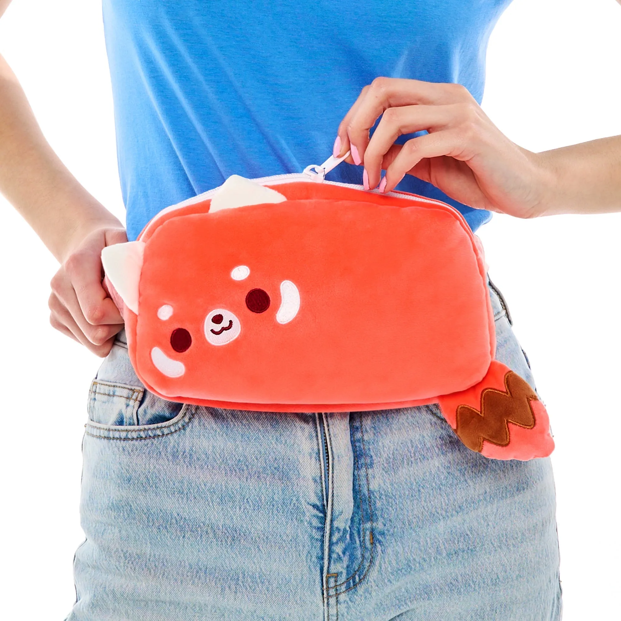 Plushiverse Cheery Red Panda Plushie Fanny Pack