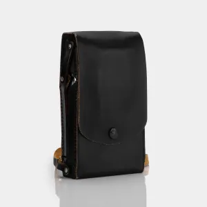 Polaroid SX-70 Black Leather Ever-Ready Style Folding Camera Case