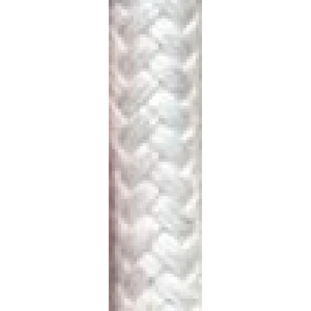 Polyester Braid - 1/2" Solid White $/FT