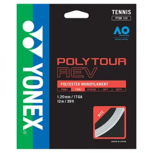 POLYTOUR REV Tennis String White