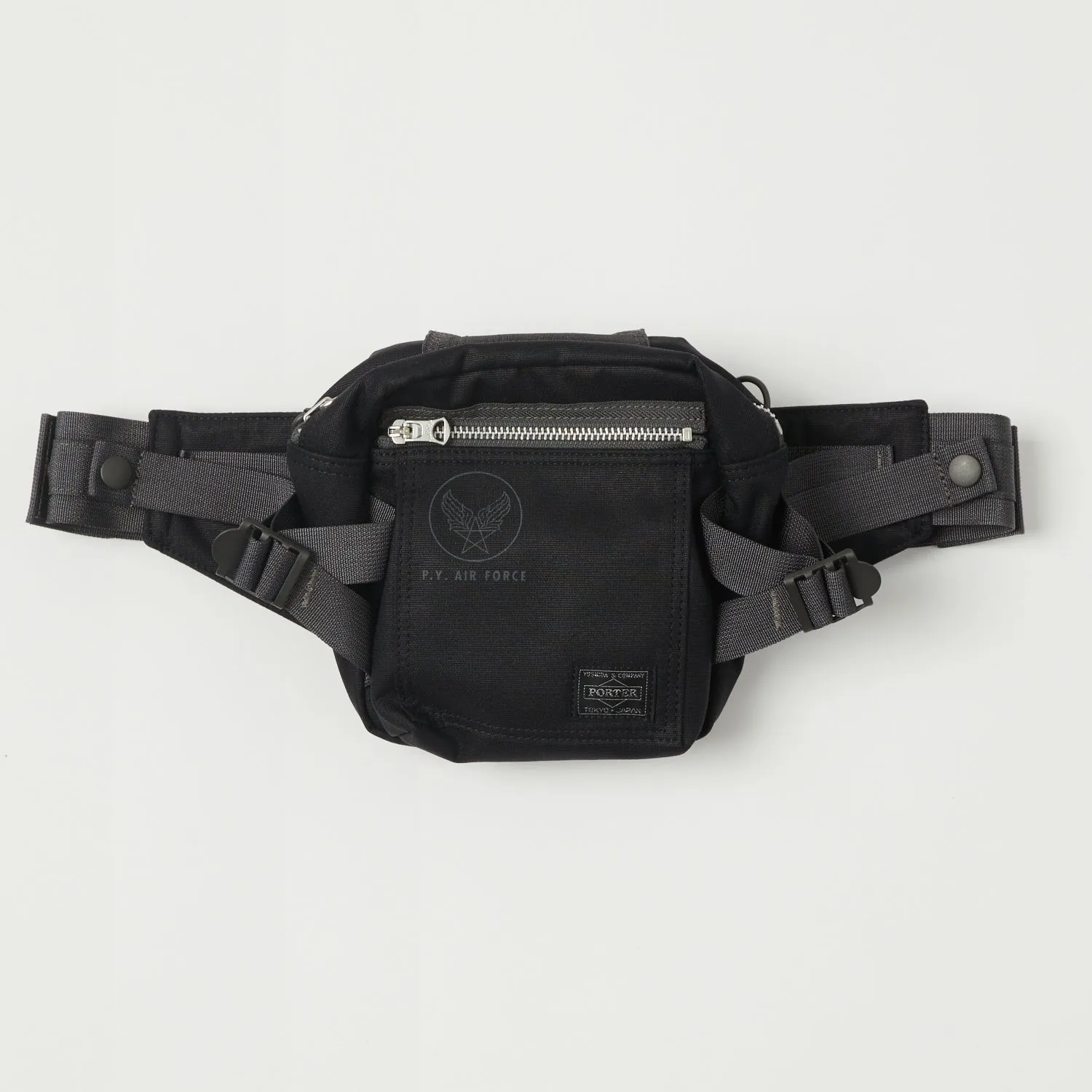 Porter-Yoshida & Co. Flying Ace Fanny Pack - Black