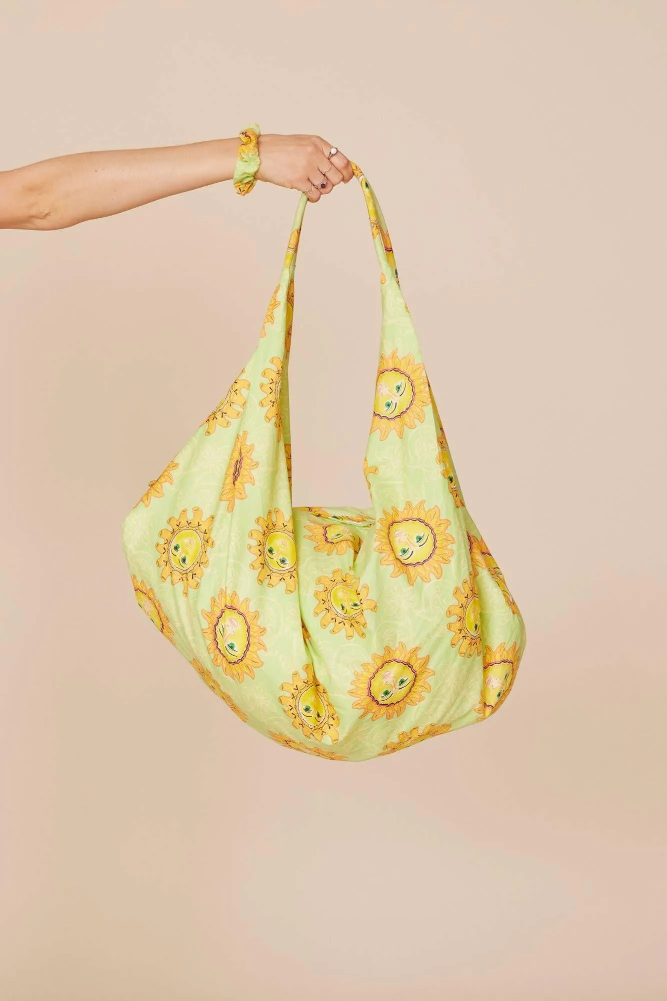 Printed Banana Shoulder Bag