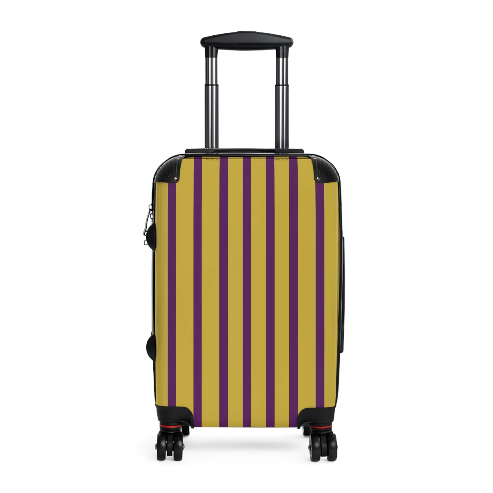 Purple & Gold Traveler Suitcase