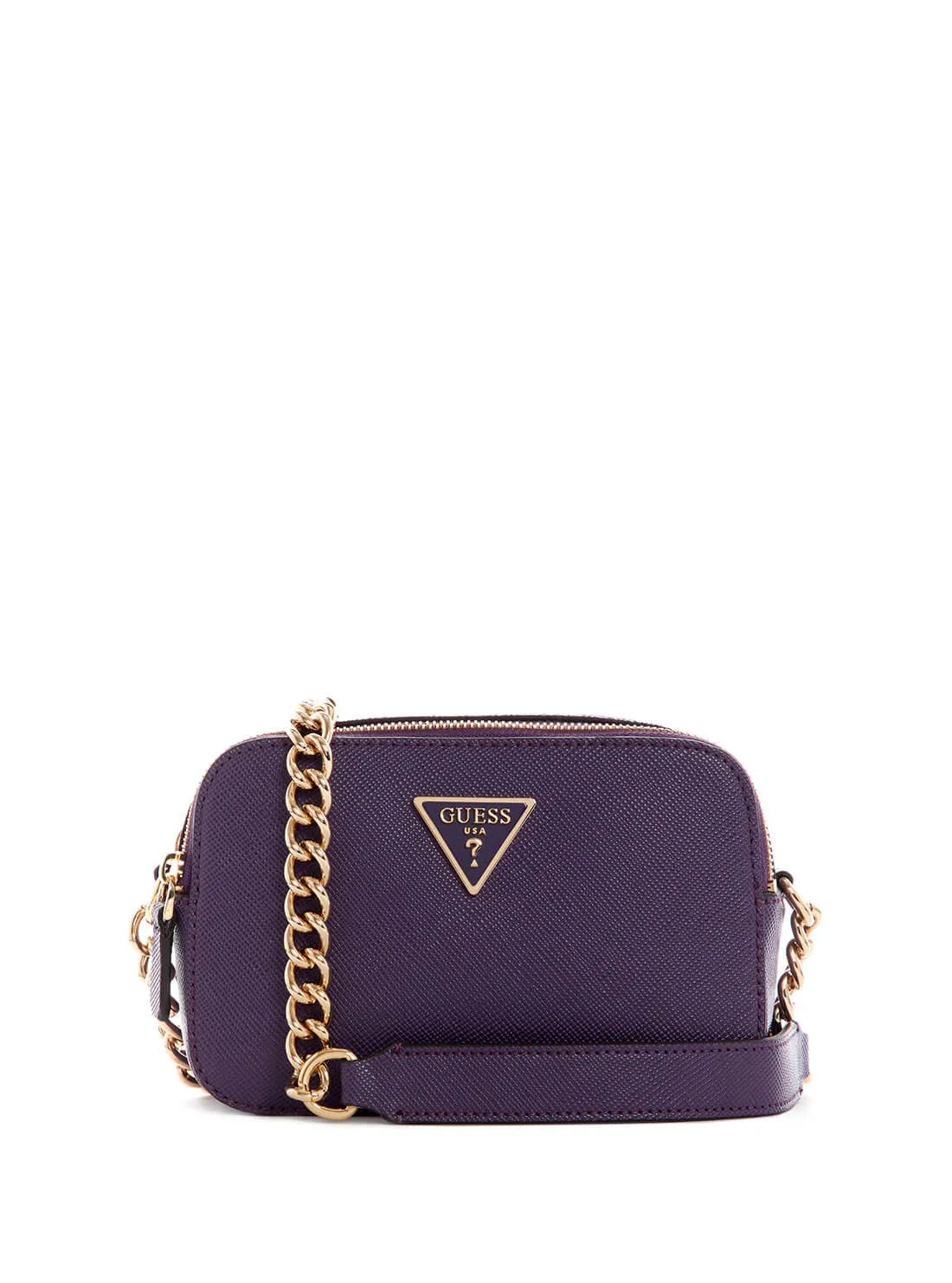 Purple Noelle Crossbody Camera Bag