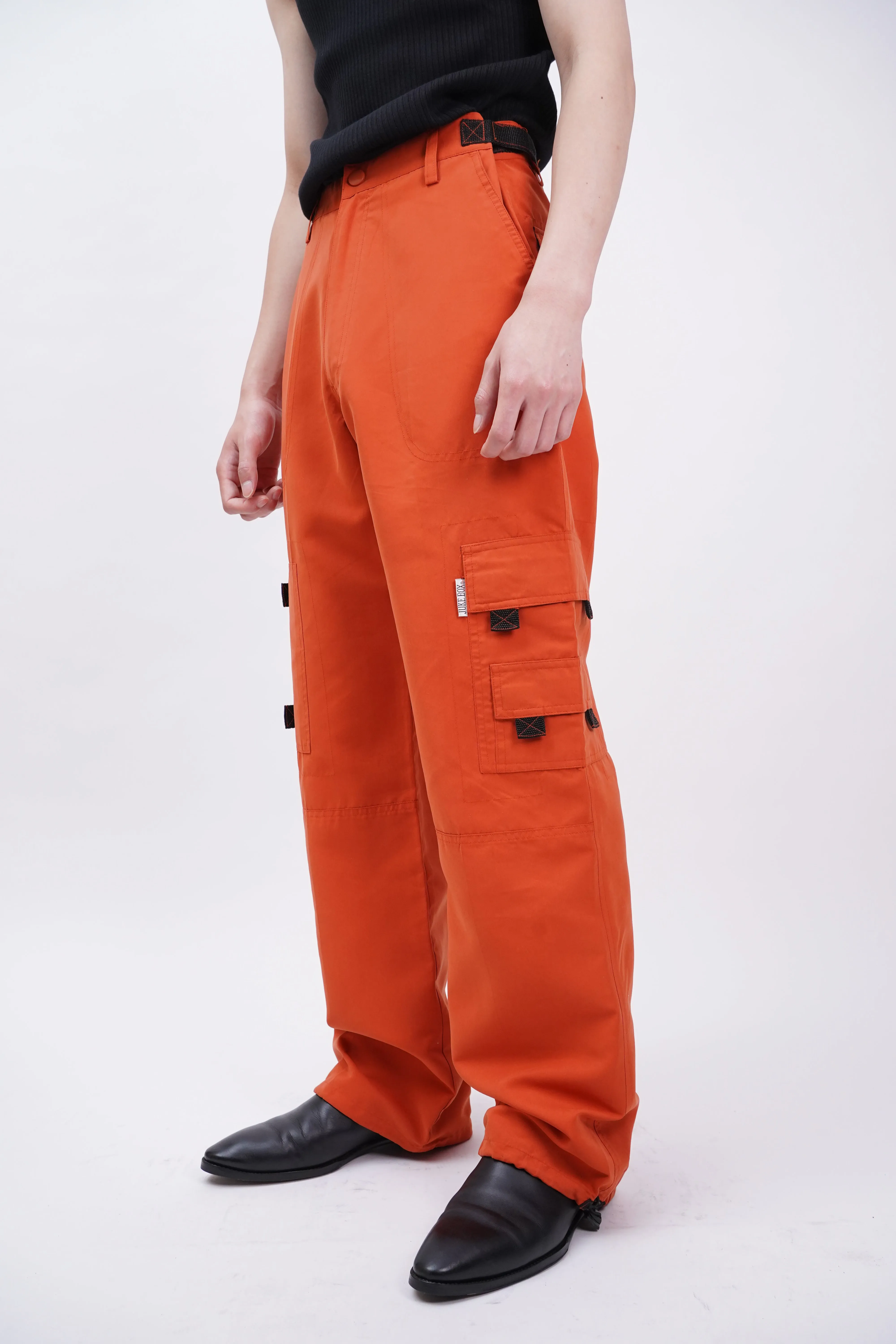 "JUKE BOX" -Polyester Cargo Pants-