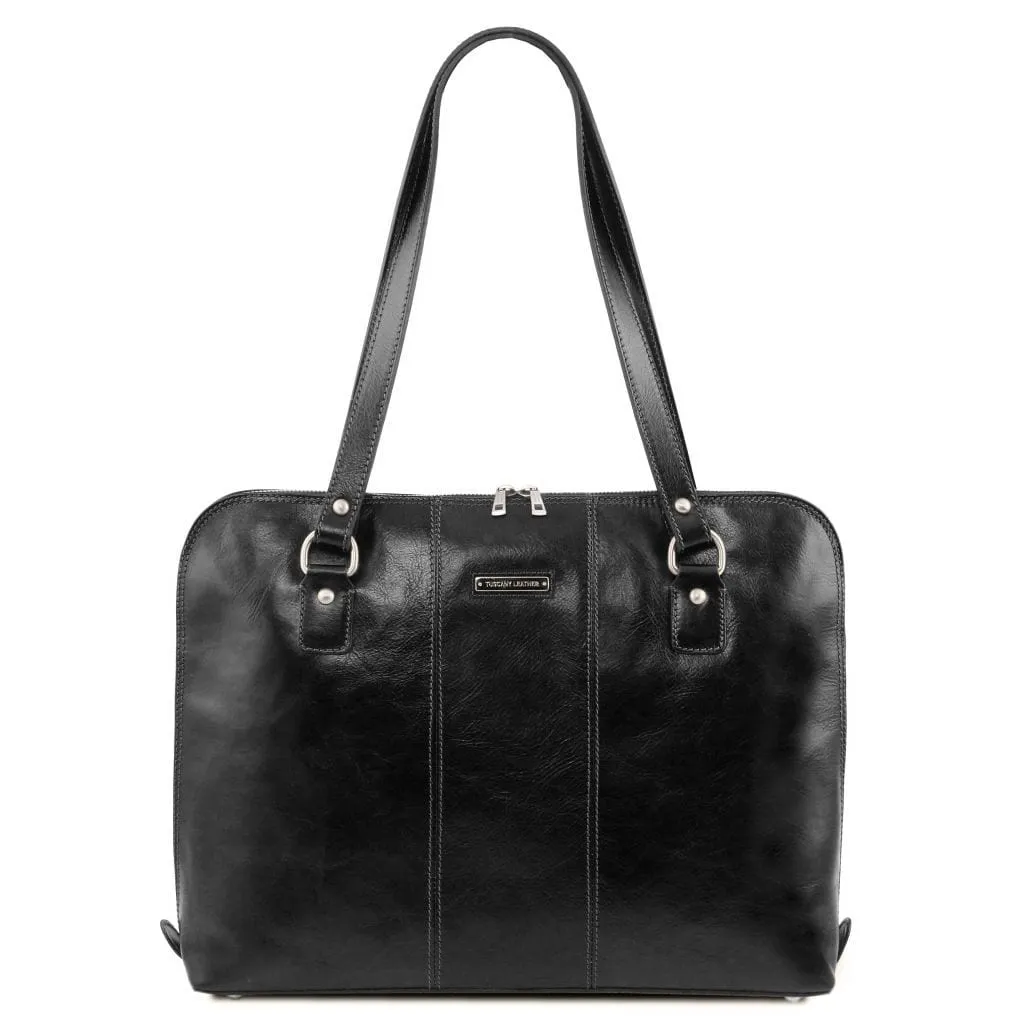 Ravenna - Exclusive Italian leather lady business bag | TL141795