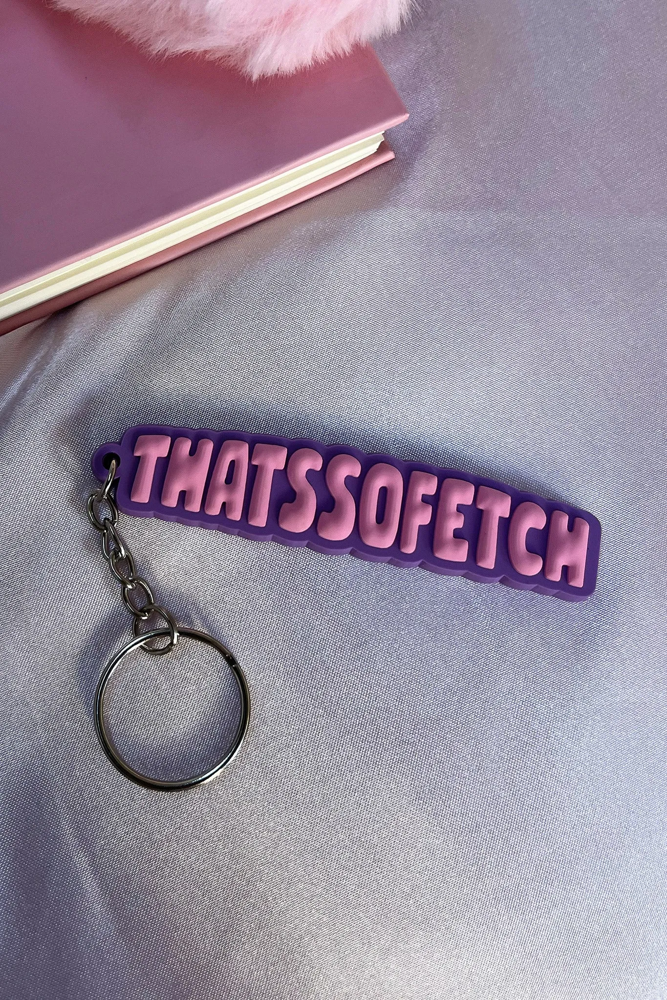 Rowan Keychain - Purple/Pink