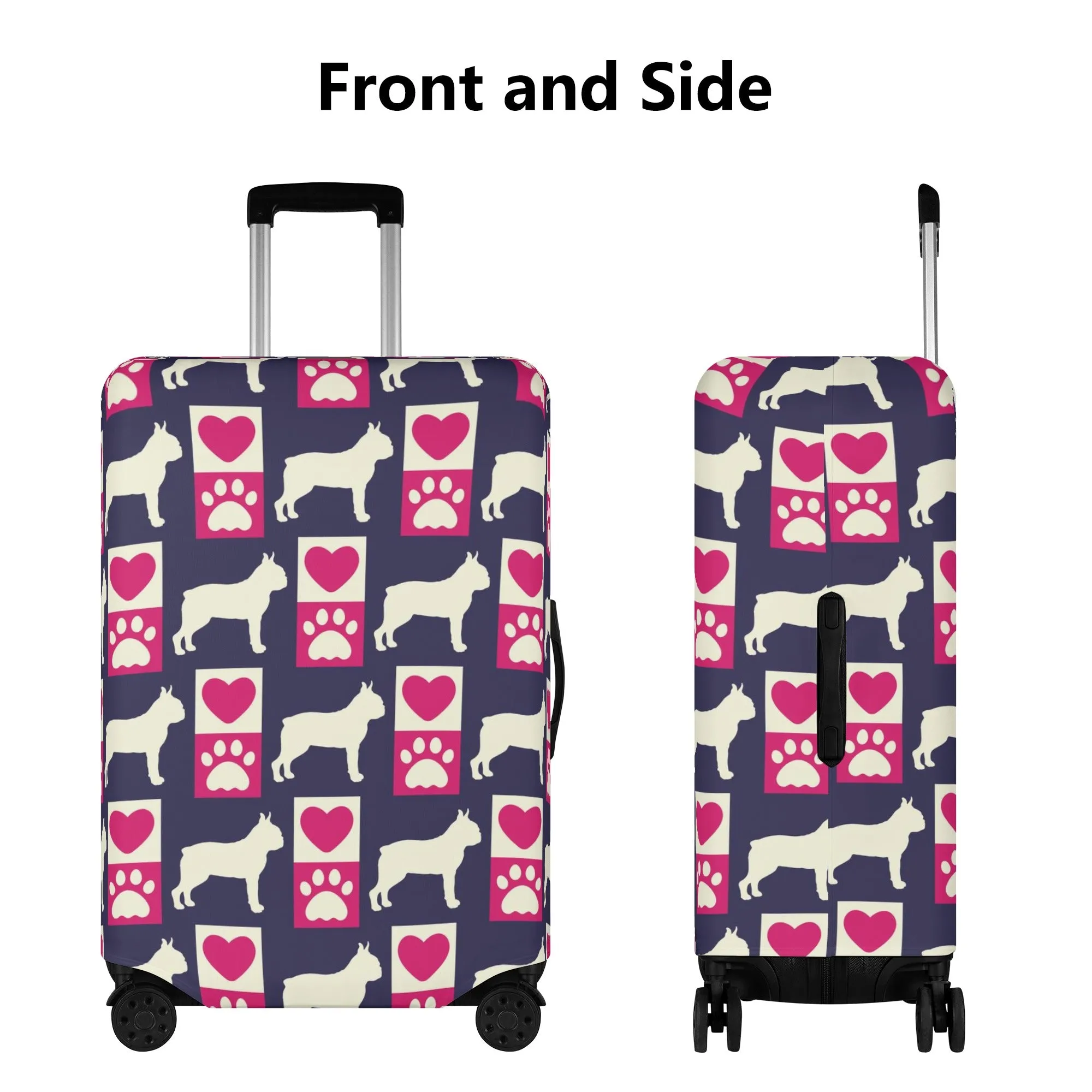 Rusty - Luggage Cover for Boston Terrier lovers