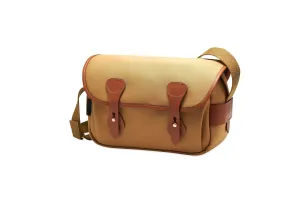 S3 Camera Bag - Khaki Canvas / Tan Leather