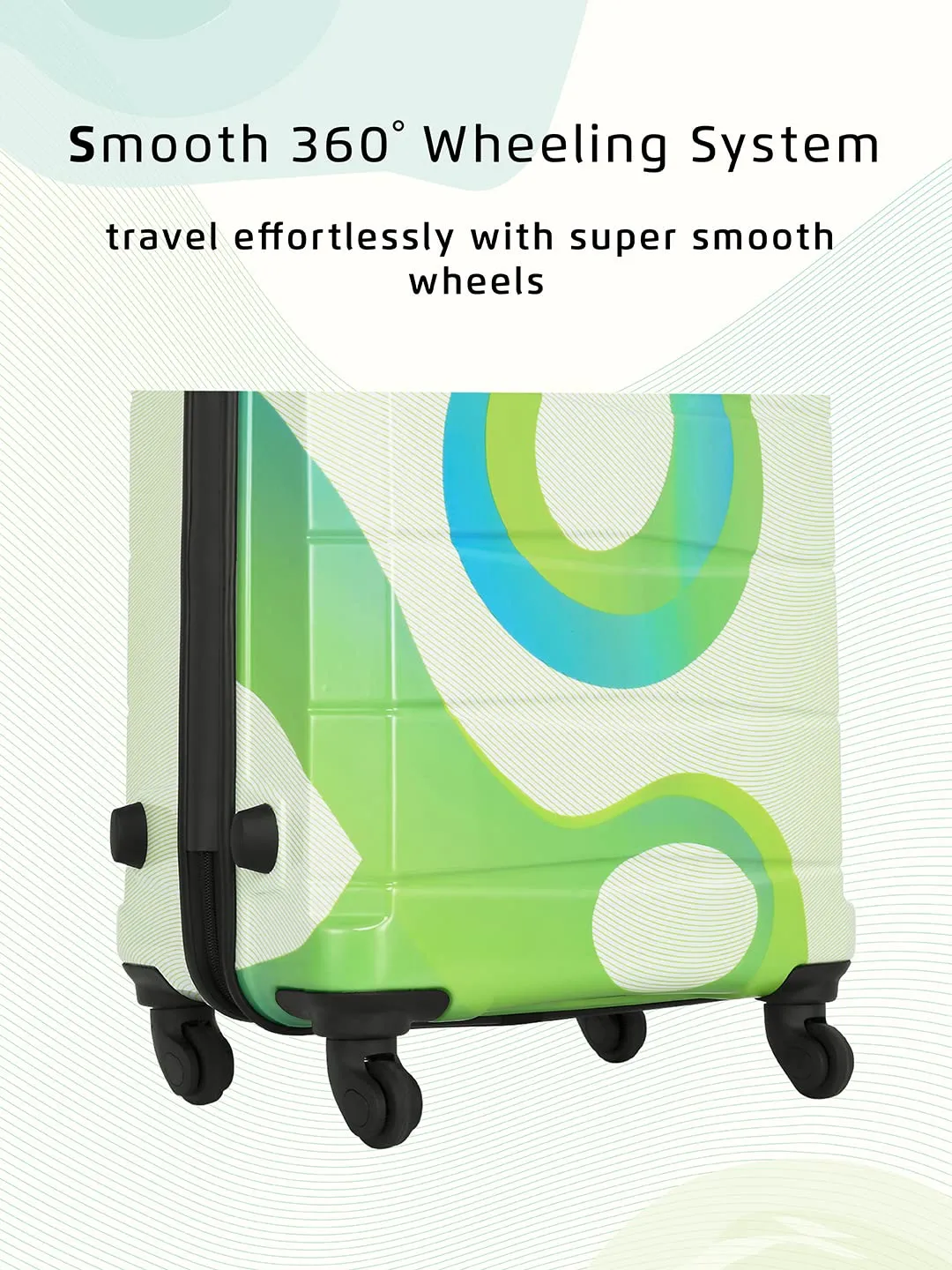 Safari Tiffany Printed Suitcase