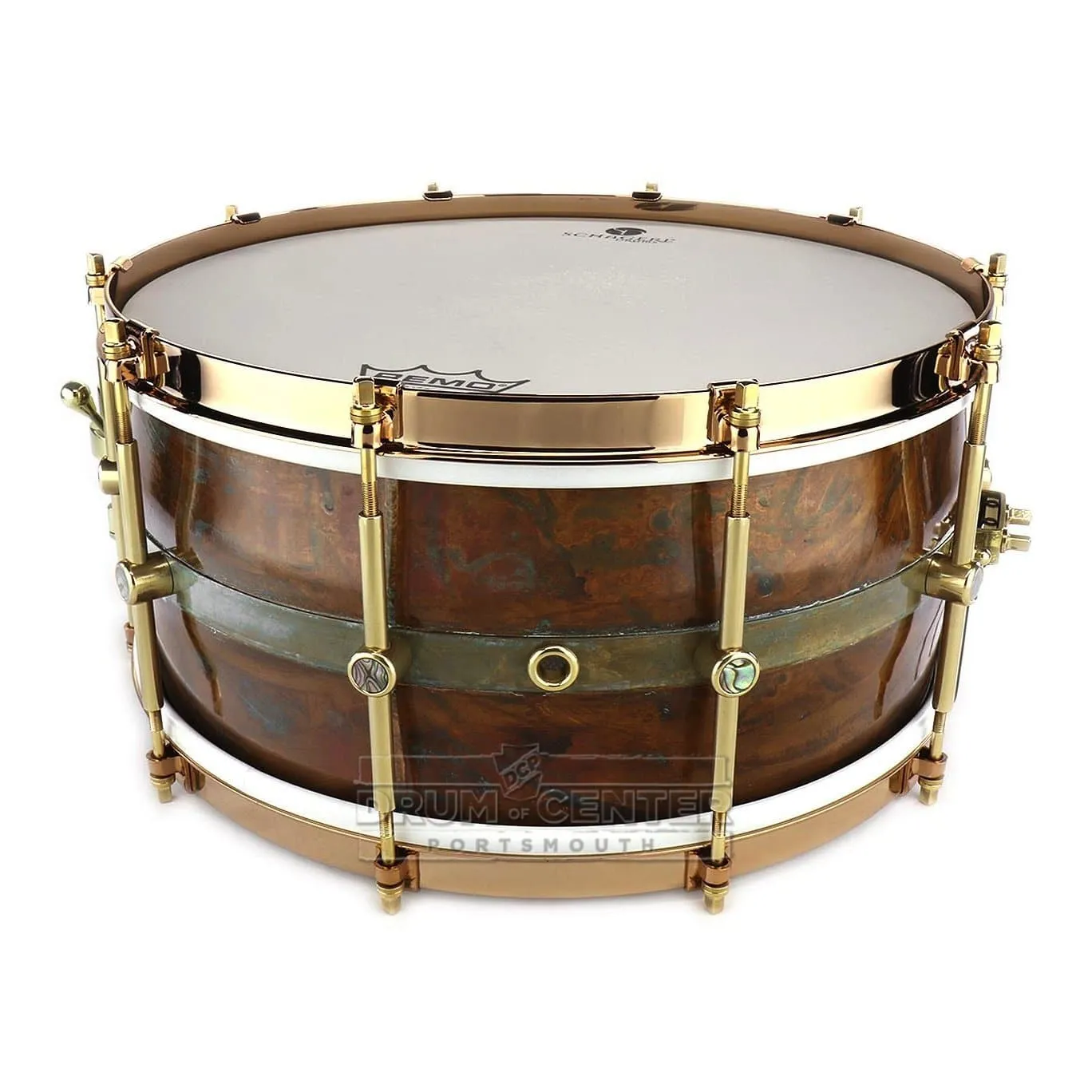 Schagerl Custom Series Snare Drum 14x6.5 Mother of Pearl