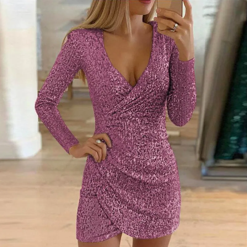 Sequin Mini Dress