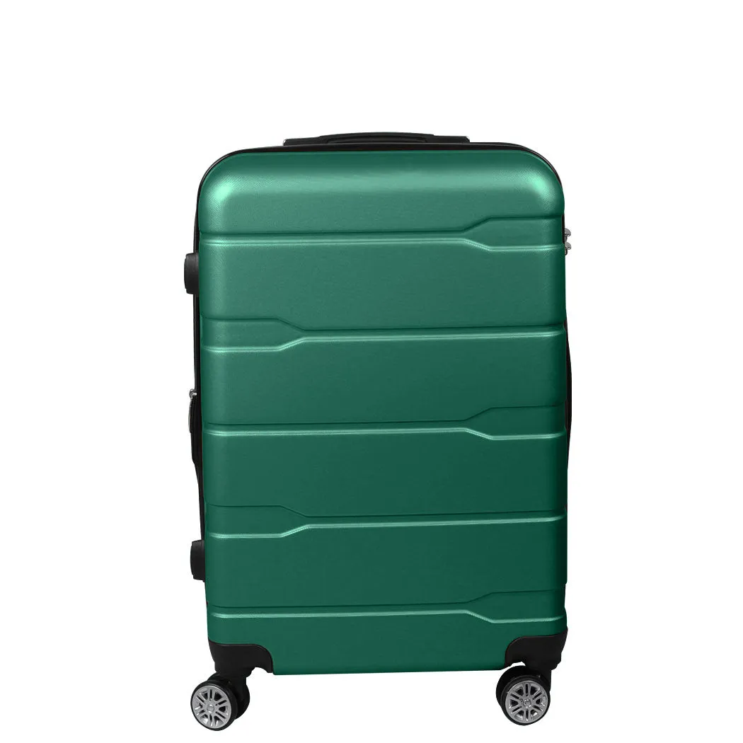 Slimbridge 24" Inch Expandable Luggage Green 24 inch