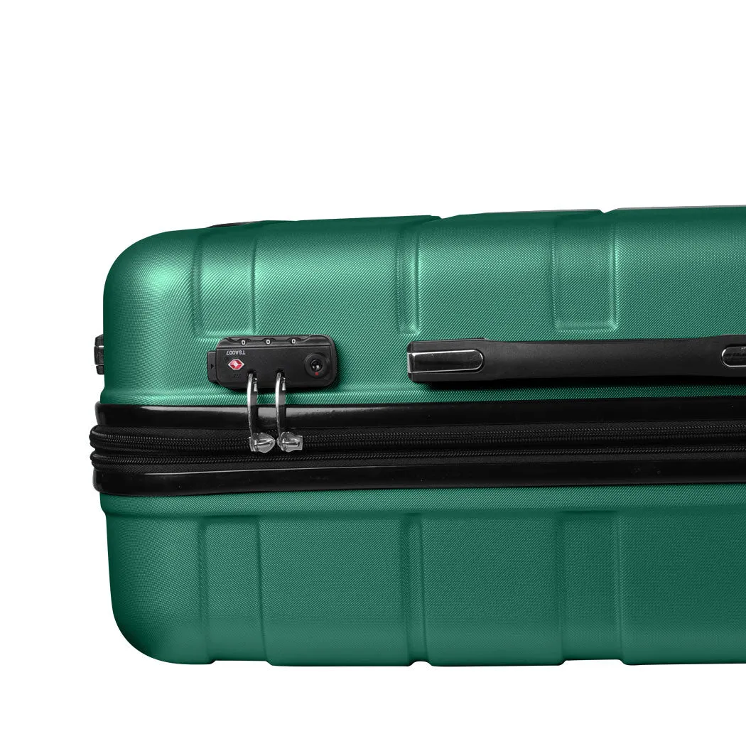 Slimbridge 24" Inch Expandable Luggage Green 24 inch