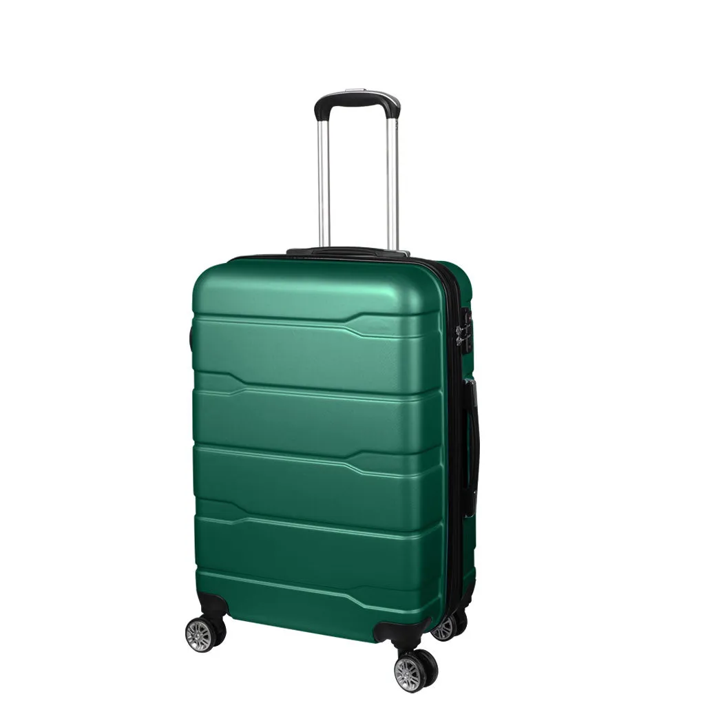 Slimbridge 24" Inch Expandable Luggage Green 24 inch