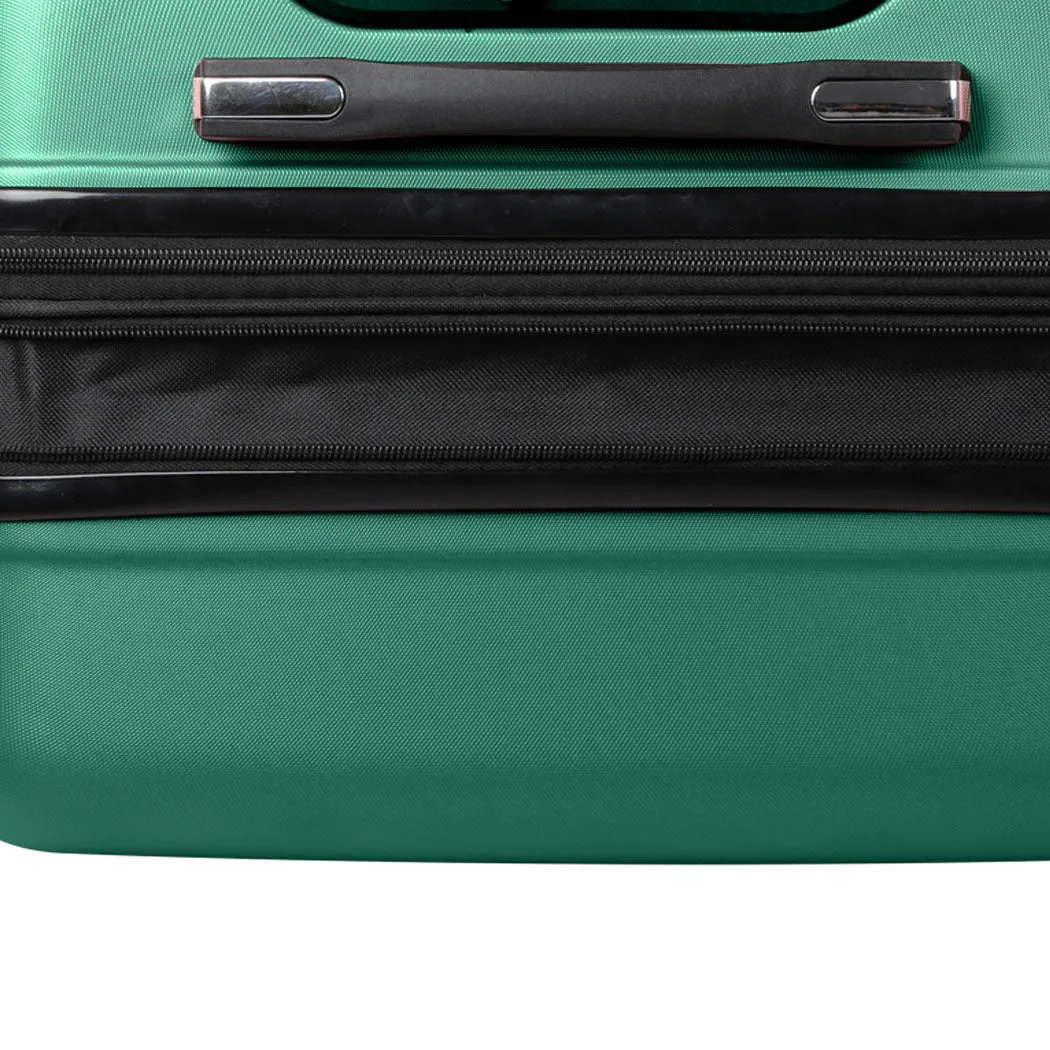 Slimbridge 24" Inch Expandable Luggage Green 24 inch