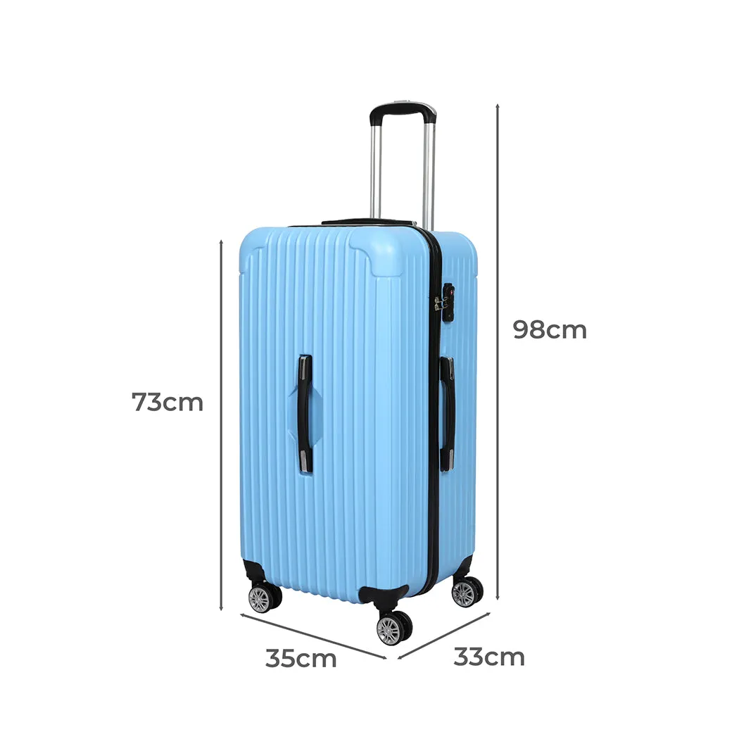 Slimbridge 28" Trunk Luggage Travel Blue 28 inch