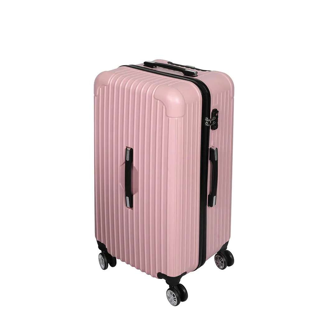 Slimbridge 28" Trunk Luggage Travel Pink 28 inch