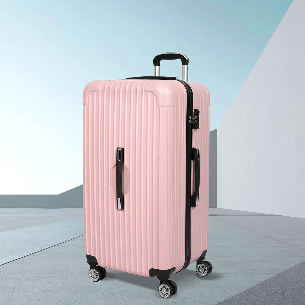 Slimbridge 28" Trunk Luggage Travel Pink 28 inch