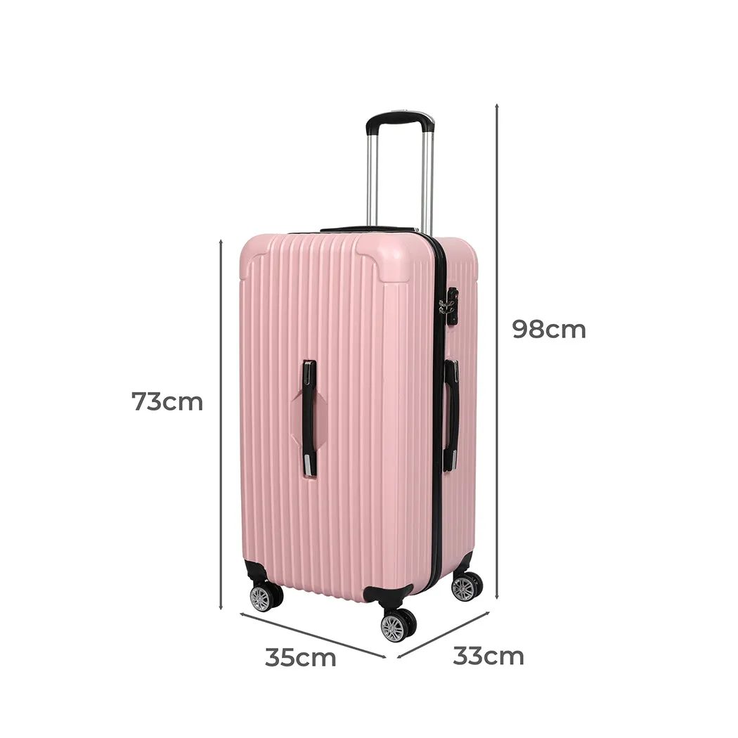 Slimbridge 28" Trunk Luggage Travel Pink 28 inch