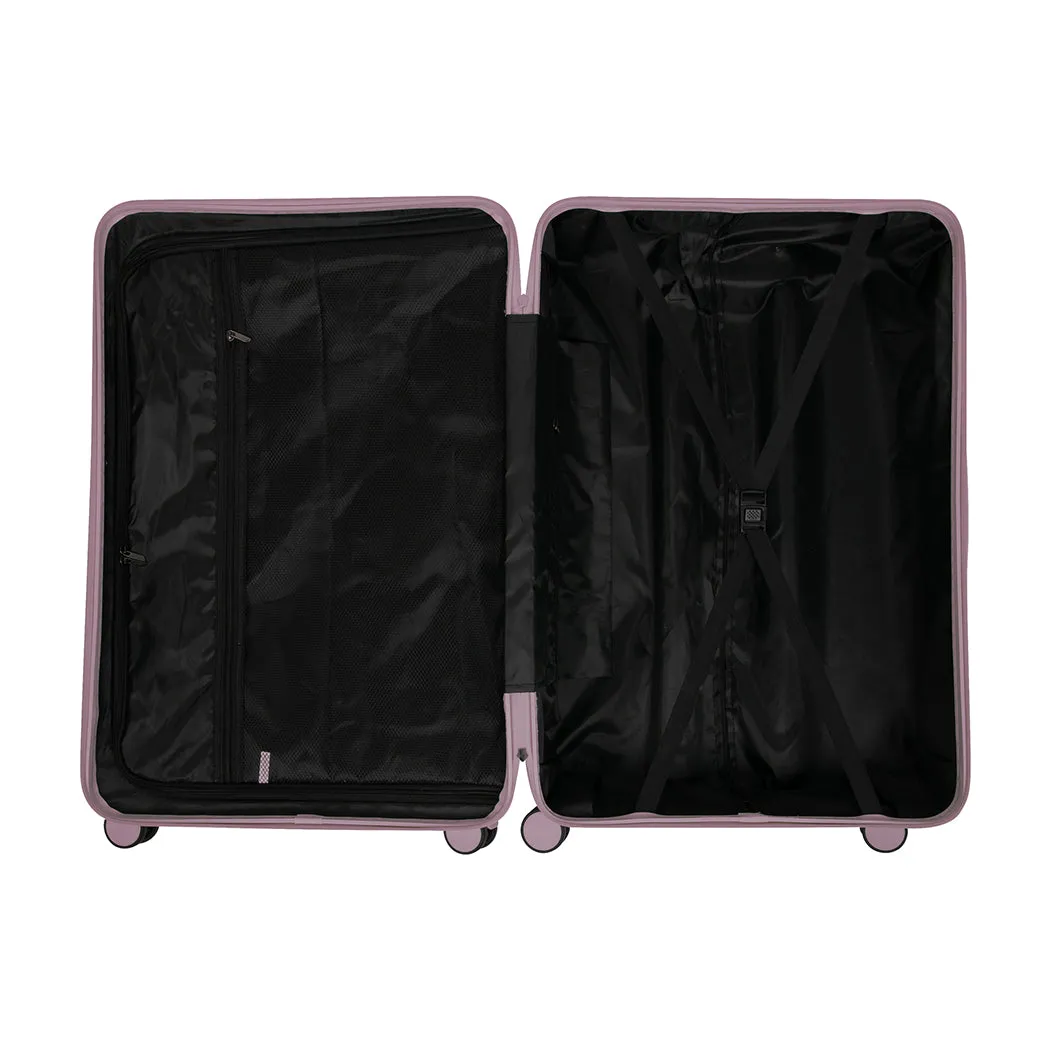 Slimbridge Luggage Suitcase Trolley Rose gold 2pc 14" 20"