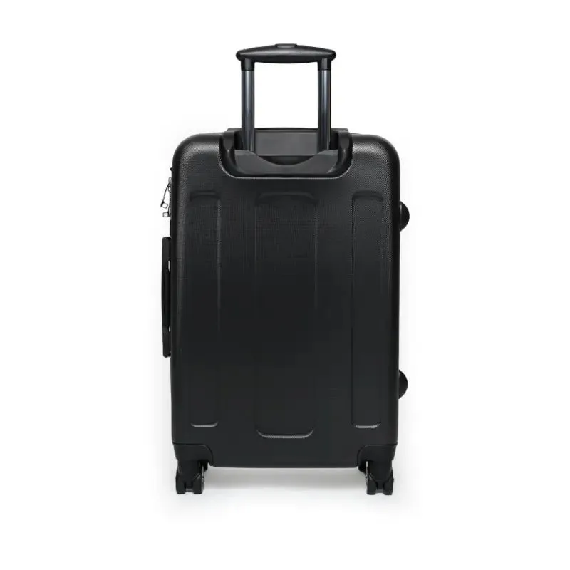 Snake Suitcase: Polycarbonate & ABS Hard-Shell, 360° Swivel Wheels, Built-In Lock, Adjustable Telescopic Handle