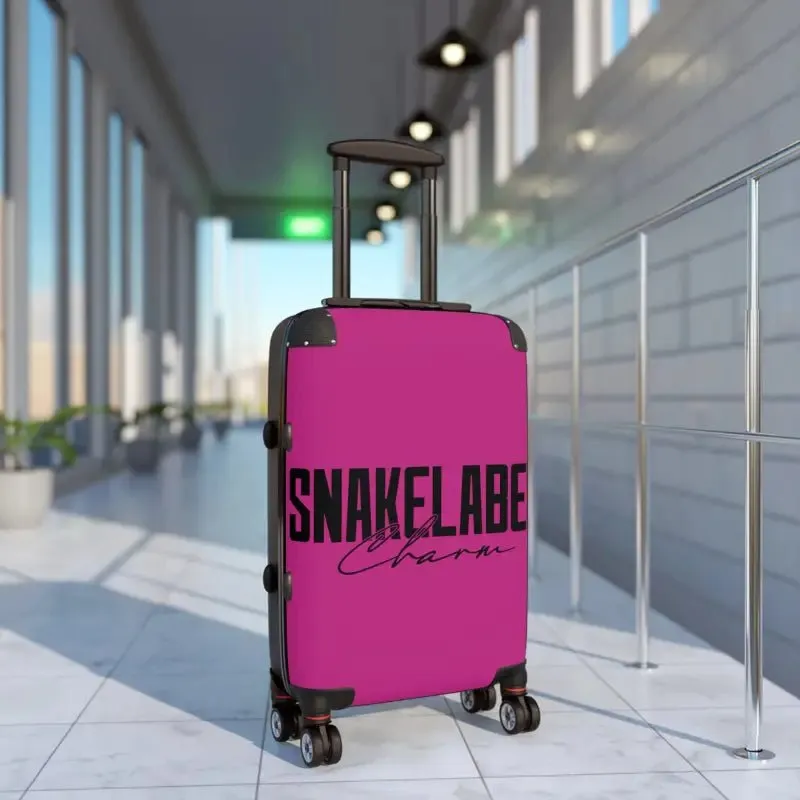 Snake Suitcase.Durable Swivel Wheels, Built-in Lock