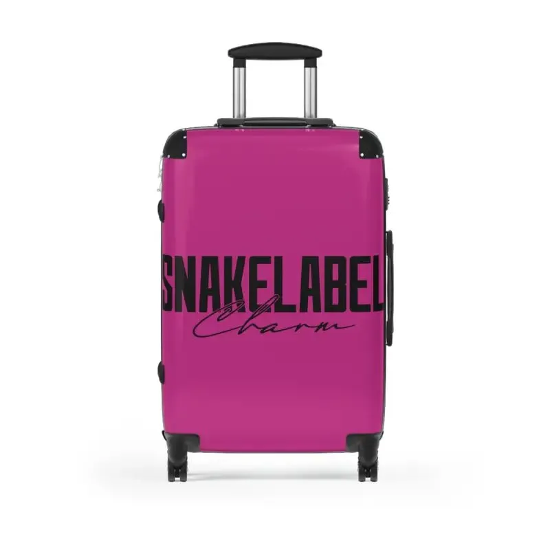 Snake Suitcase.Durable Swivel Wheels, Built-in Lock