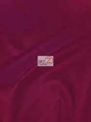 Solid Polyester Taffeta 58"/60" Fabric / Burgundy / Sold By The Yard