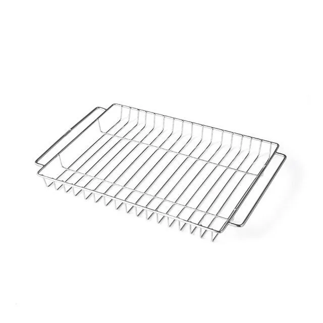 Stainless Steel Drain Basket Portable Multifunctional Cleaning Basket