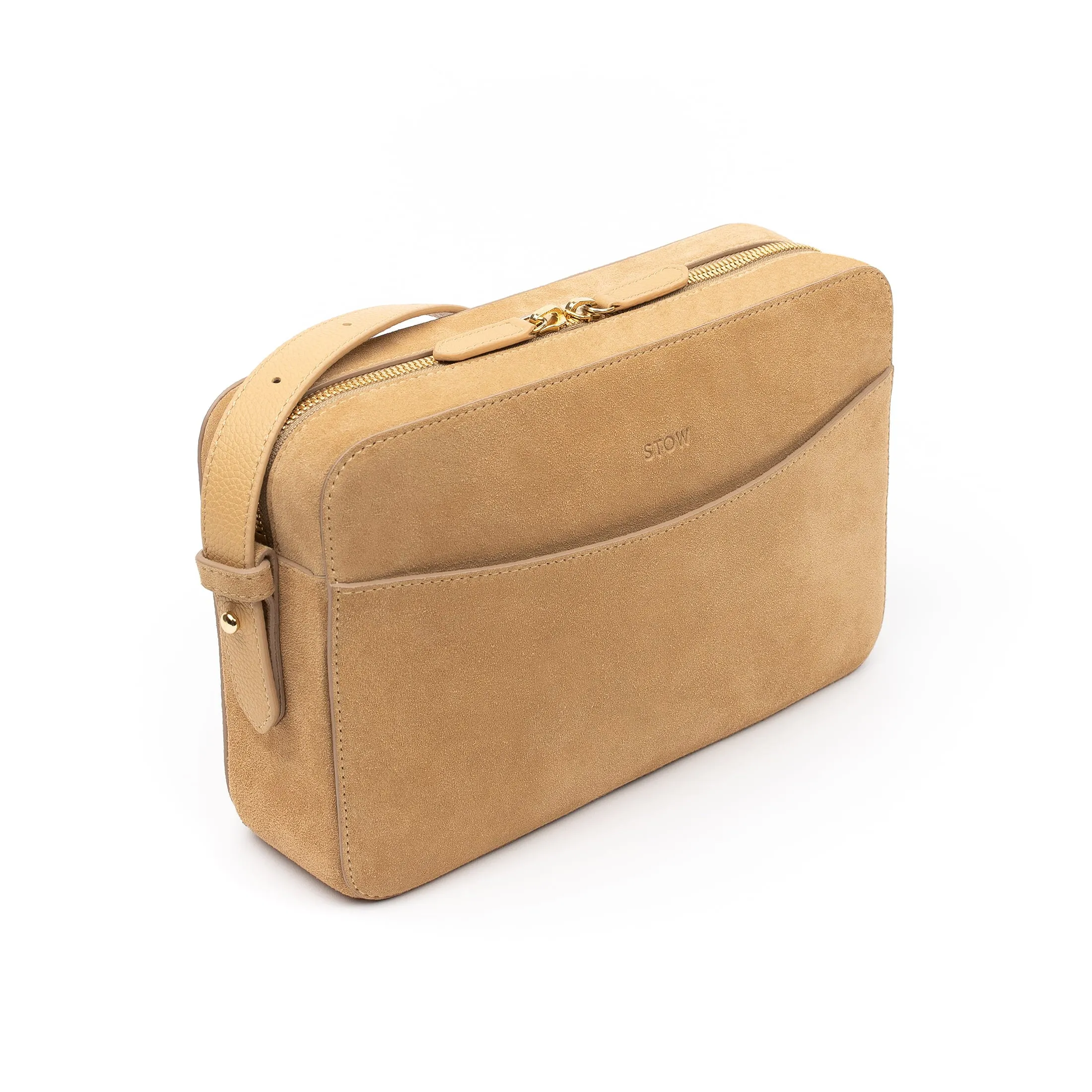 Suede Large Camera Bag