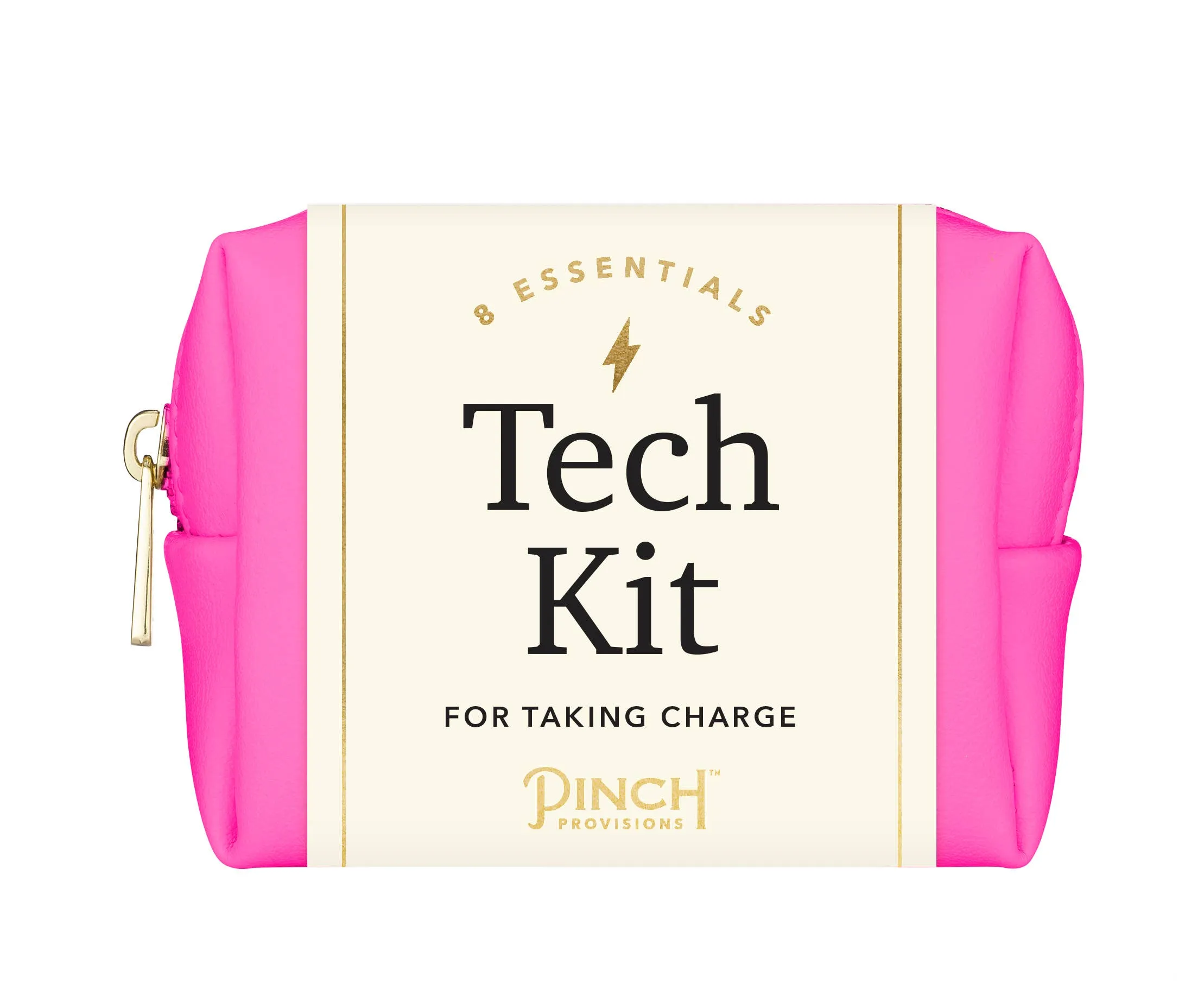 Tech Kit  - Vegan Leather - Pink