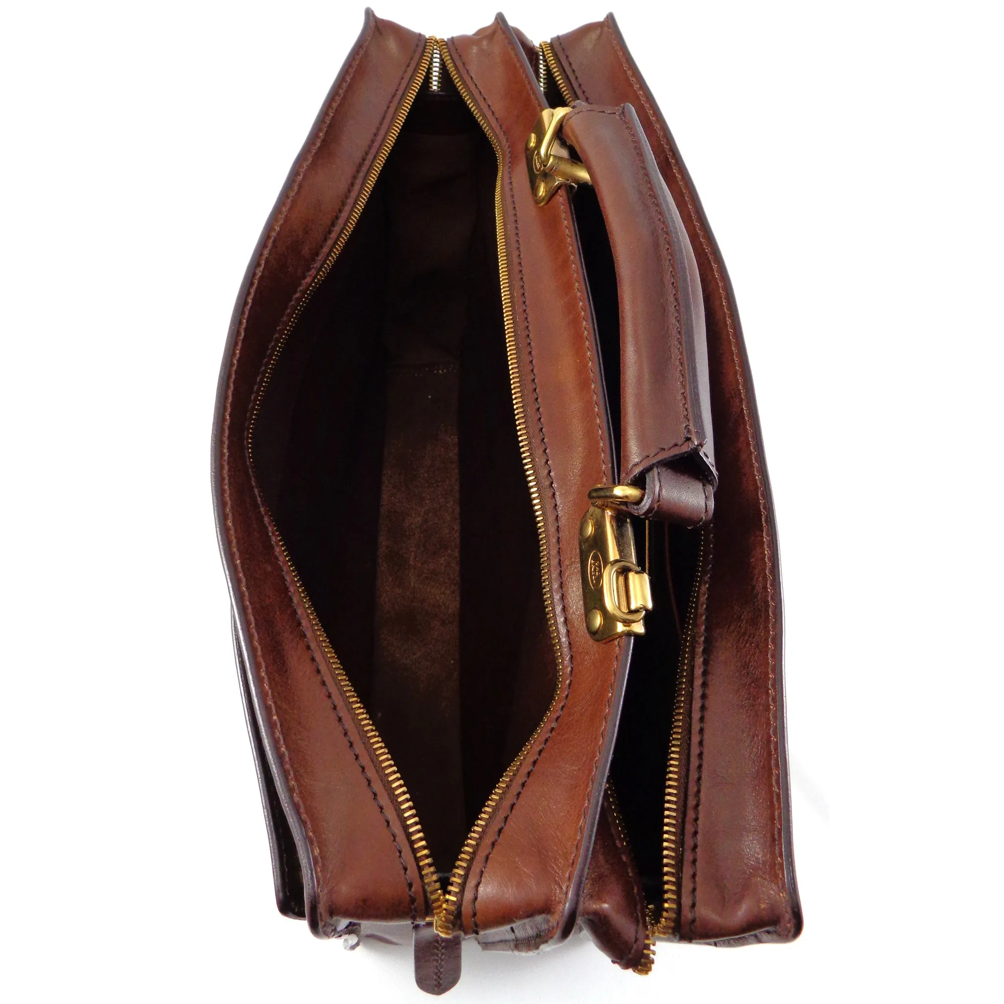 The Bridge Double Gusset Briefcase - Style: 06434901