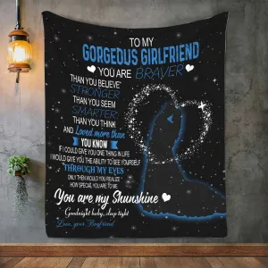 To my gorgeous girlfriend Blanket