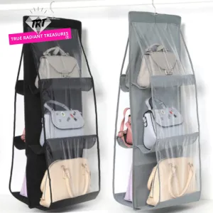 Transparent Hanging Handbag Organizer