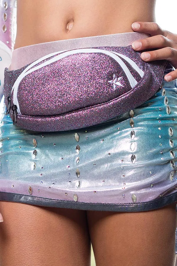 Unicorn Adult Rebel Fanny Pack with White Zipper