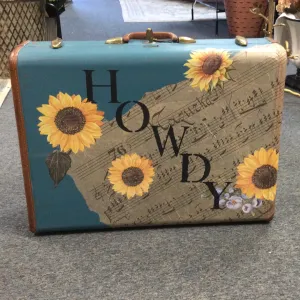 Upcycled Large Suitcase