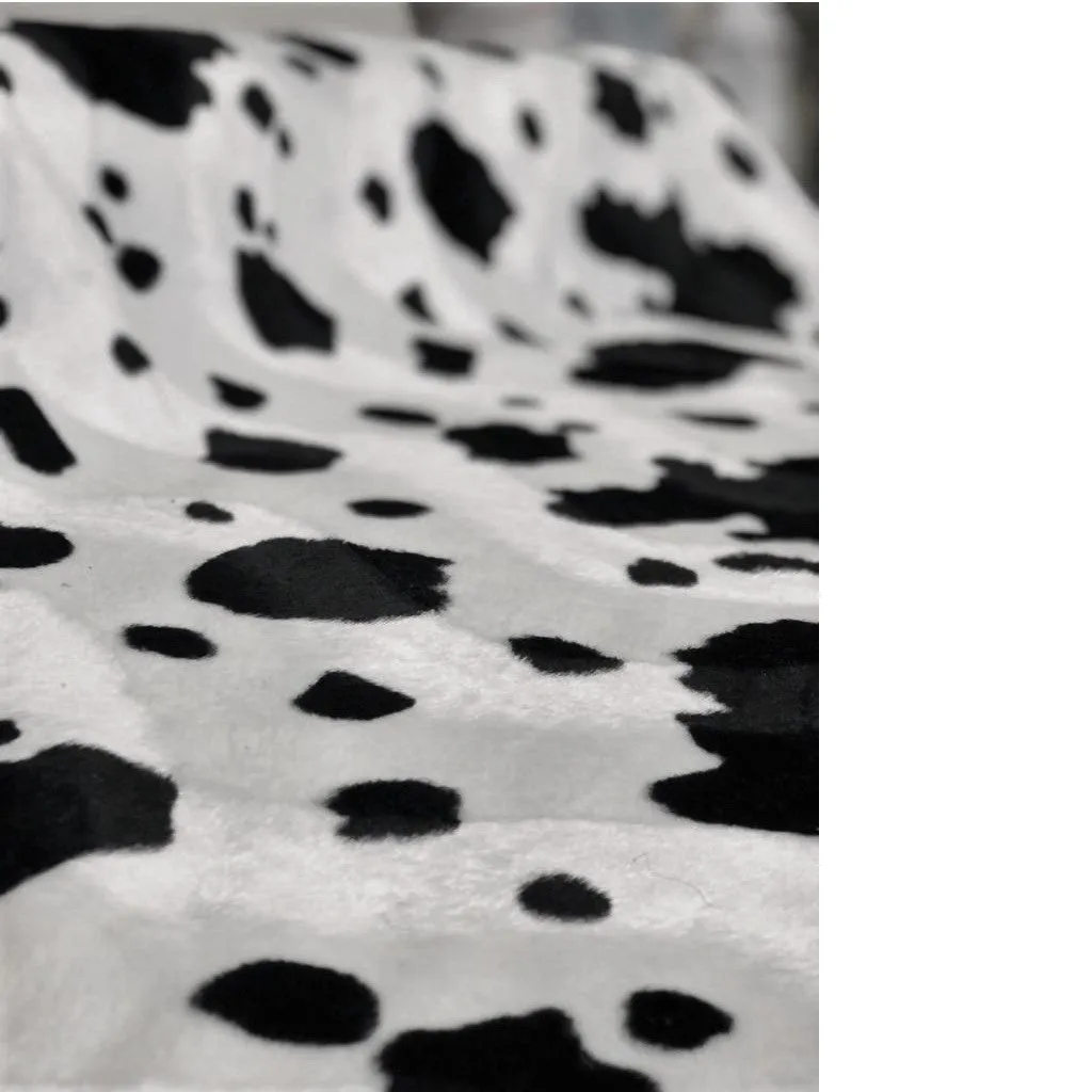 Velboa Cow Print