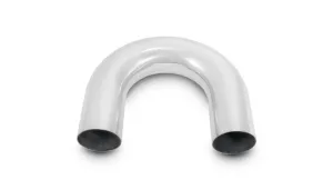 Vibrant 180 Degree Aluminum Piping, 4" O.D. - Polished  - 2871