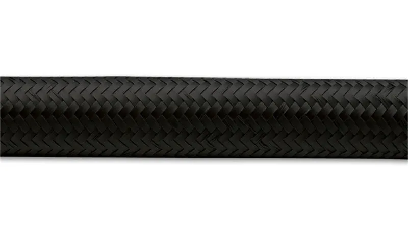 Vibrant Performance 20 Ft. Roll -20 Black Nylon Braided Flex Hose