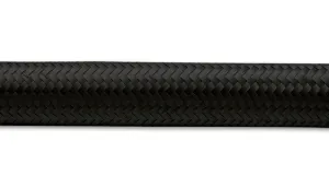 Vibrant Performance 5 Ft. Roll -6 Black Nylon Braided Flex Hose