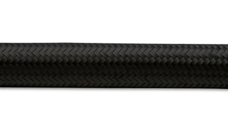 Vibrant Performance 5 Ft. Roll -6 Black Nylon Braided Flex Hose